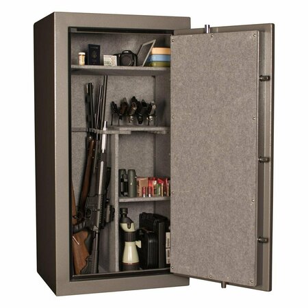 TRACKER SAFE TS24 Fire Insulated Gun Safe With Dial Lock- 425 lbs. TS24-GRY